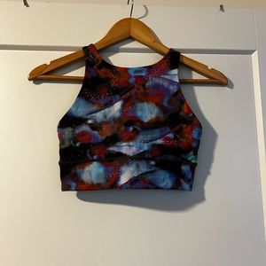 Lululemon Longline Energy Bra | Hyperdrift Multi | Size 6 | EUC